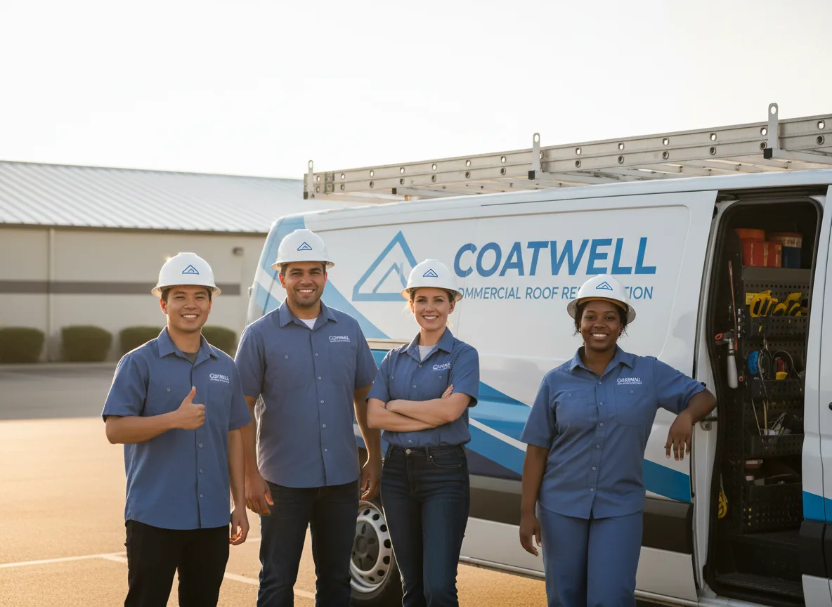 Commercial roof coating company in Pikesville, MD